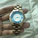 Buy Shop Marc Jacobs Henry Rose Gold Dial Rose Gold Steel Strap Watch for Women - MBM3296 USA Online