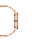 Buy Shop Daniel Wellington Iconic Link Analog Black Dial Rose Gold Steel Strap Watch For Women - DW00100214 USA Online