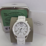 Buy Shop Fossil Ceramic White Dial White Ceramic Strap Watch for Women - CE1002 USA Online
