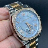 Buy Shop Michael Kors Bryn Quartz Blue Dial Two Tone Steel Strap Watch For Women - MK6136 USA Online