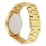 Buy Shop Michael Kors Slim Runway Gold Dial Gold Steel Strap Watch for Women - MK3590 USA Online