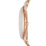 Buy Shop Fossil Jacqueline Rose Gold Dial Rose Gold Steel Strap Watch for Women - ES3435 USA Online
