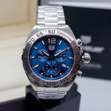 Buy Shop Tag Heuer Formula 1 Chronograph Blue Dial Silver Steel Strap Watch for Men - CAZ101K.BA0842 USA Online