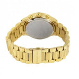 Buy Shop Michael Kors Brinkley Diamonds Gold Dial Gold Steel Strap Watch for Women - MK6187 USA Online