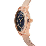 Maserati Epoca Blue Dial Rose Gold Mesh Strap Watch For Women - R8853118503