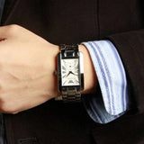 Buy Shop Emporio Armani Classic White Dial Silver Steel Strap Watch For Men - AR0145 USA Online