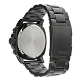 Buy Shop Fossil Machine Chronograph Black Dial Black Steel Strap Watch for Men - FS4927 USA Online