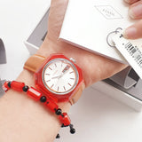 Buy Shop Fossil Candy White Dial Brown Leather Strap Watch for Women - ES3537 USA Online