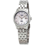 Buy Shop Tissot Le Locle Automatic Lady Silver Dial Silver Steel Strap Watch For Women - T006.207.11.036.00 USA Online