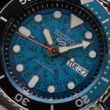 Buy Shop Seiko 5 Sports SKX Skeleton Green Dial Silver Steel Strap Watch For Men - SRPJ45K1 USA Online