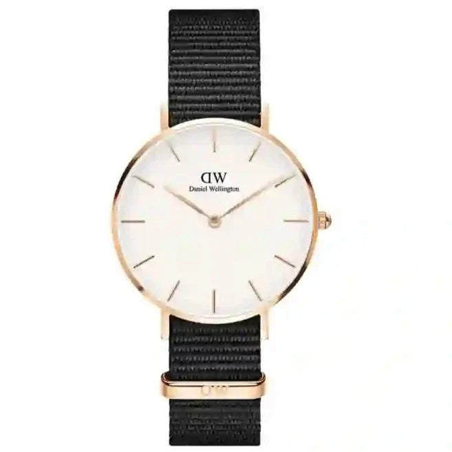 Buy Shop Daniel Wellington Classic Petite Cornwall White Dial Green NATO Strap Watch For Women - DW00100253 USA Online