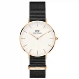 Buy Shop Daniel Wellington Classic Petite Cornwall White Dial Green NATO Strap Watch For Women - DW00100253 USA Online