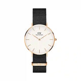 Buy Shop Daniel Wellington Classic Petite Cornwall White Dial Green NATO Strap Watch For Women - DW00100253 USA Online