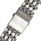 Buy Shop Diesel Little Daddy Chronograph Black Dial Silver Steel Strap Watch For Men - DZ7259 USA Online