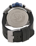 Buy Shop Diesel Mega Chief Chronograph Black Dial Black Nylon Strap Watch For Men - DZ4500 USA Online