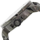 Buy Shop Diesel Badass Chronograph Anthracite Dial Black Leather Strap Watch For Men - DZ7270 USA Online