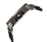 Buy Shop Diesel Badass Chronograph Anthracite Dial Black Leather Strap Watch For Men - DZ7270 USA Online