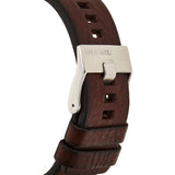 Buy Shop Diesel BAMF Chronograph Beige Dial Brown Leather Strap Watch For Men - DZ7343 USA Online