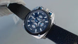 Buy Shop Diesel BAMF Chronograph Black Dial Black Leather Strap Watch For Men - DZ7345 USA Online