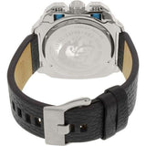 Buy Shop Diesel BAMF Chronograph Black Dial Black Leather Strap Watch For Men - DZ7345 USA Online