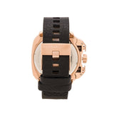 Buy Shop Diesel BAMF Chronograph Black Dial Black Leather Strap Watch For Men - DZ7346 USA Online