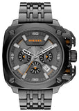 Buy Shop Diesel BAMF Chronograph Gray Dial Gray Steel Strap Watch For Men - DZ7344 USA Online