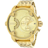 Buy Shop Diesel Big Daddy Analog Gold Dial Gold Stainless Steel Watch For Men - DZ7287 USA Online