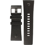 Buy Shop Diesel Big Daddy Blue Dial Black Leather Strap Watch For Men - DZ7127 USA Online