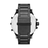 Buy Shop Diesel Big Daddy Chronograph Black Dial Black Steel Strap Watch For Men - DZ7312 USA Online