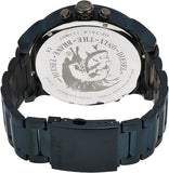 Buy Shop Diesel Daddy 2.0 Chronograph Grey Dial Blue Steel Strap Watch For Men - DZ7414 USA Online