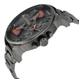 Diesel Mr Daddy 2.0 Chronograph Grey Dial Grey Steel Strap Watch For Men - DZ7315