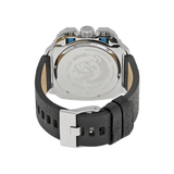 Buy Shop Diesel BAMF Chronograph Black Dial Black Leather Strap Watch For Men - DZ7345 USA Online
