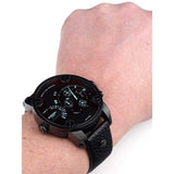 Buy Shop Diesel Little Daddy Black Dial Black Leather Strap Watch For Men - DZ7334 USA Online