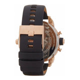 Buy Shop Diesel Little Daddy Black & Gold Dial Black Leather StrapWatch For Men - DZ7282 USA Online