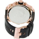 Buy Shop Diesel Little Daddy Black & Gold Dial Black Leather StrapWatch For Men - DZ7282 USA Online