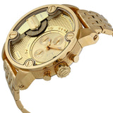 Diesel Mr Daddy 2.0 Gold Dial Gold Steel Strap Watch For Men - DZ7399