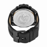 Buy Shop Diesel Mega Chief Chronograph Black Dial Black Leather Strap Watch For Men - DZ4323 USA Online