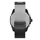 Buy Shop Diesel Mega Chief Chronograph Black Dial Black Mesh Bracelet Watch For Men - DZ4514 USA Online