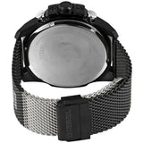 Buy Shop Diesel Mega Chief Chronograph Black Dial Black Mesh Bracelet Watch For Men - DZ4514 USA Online