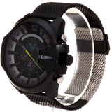 Buy Shop Diesel Mega Chief Chronograph Black Dial Black Mesh Bracelet Watch For Men - DZ4514 USA Online