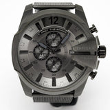 Buy Shop Diesel Mega Chief Chronograph Black Dial Black Mesh Strap Watch For Men - DZ4527 USA Online