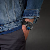 Buy Shop Diesel Mega Chief Chronograph Black Dial Black Nylon Strap Watch For Men - DZ4500 USA Online