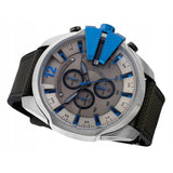 Buy Shop Diesel Mega Chief Chronograph Black Dial Black Nylon Strap Watch For Men - DZ4500 USA Online