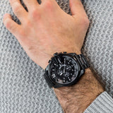 Buy Shop Diesel Mega Chief Chronograph Black Dial Black Steel Strap Watch For Men - DZ4283 USA Online