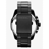 Buy Shop Diesel Mega Chief Chronograph Black Dial Black Steel Strap Watch For Men - DZ4283 USA Online