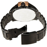 Buy Shop Diesel Mega Chief Chronograph Black Dial Black Steel Strap Watch For Men - DZ4309 USA Online