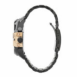 Buy Shop Diesel Mega Chief Chronograph Black Dial Black Steel Strap Watch For Men - DZ4309 USA Online