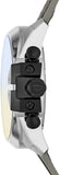 Buy Shop Diesel Mega Chief Chronograph Black Dial Grey Nylon Strap Watch For Men - DZ4523 USA Online