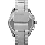 Buy Shop Diesel Mega Chief Chronograph Blue Dial Silver Steel Strap Watch For Men - DZ4417 USA Online