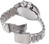 Buy Shop Diesel Mega Chief Chronograph Blue Dial Silver Steel Strap Watch For Men - DZ4465 USA Online